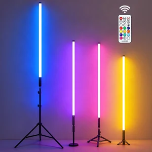 RGB T8 Tube Bar KTV DJ LED Neon Lamp Remote Control Adjustable Height ABS IP54 5050 SMD LED Dimmable Ra90 Hotel Use