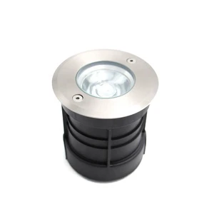 Outdoor Buried Round Inground Floor Lamp IP67 5W COB LED Underground Light
