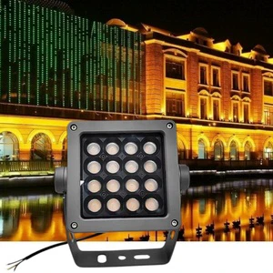 LED Floodlight RGBW Color DMX512 Externally Controlled Outdoor Garden Villa Building Bridge Project Lighting square Floodlight
