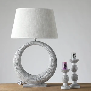 Read Table Polyresin Decoration Portable Desk Warm Light Vintage Table Lamp