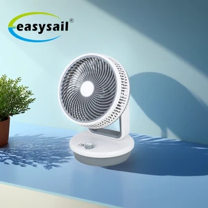 OEM Air Circulation Fan 9 Inch 4 Speed Adjustable Oscillating Knob Switch Desk Fan
