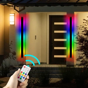 IP65 LED Garden Light 220V Wall Mounted Outdoor Light for Decor Aluminum Base Waterproof Feature Light Fixtures with Wall Mount
