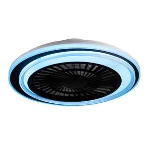 Support OEM&ODM 3000K-6000K Fan Room Lamp Bedroom Colorful Led Modern Fan Light Remote Control Ceiling Fan Lamp