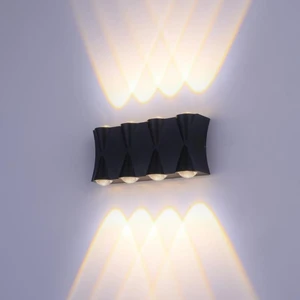 Modern Outdoor LED Wall Lamp Waterproof IP65 up and Down Home Hotel Shop Corridor Porch Garden LED Wall Light