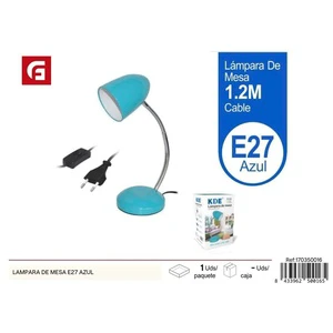 Blue E27 table lamp - Lighting