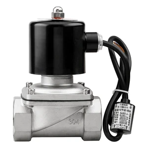 Hydraulic Solenoid Valves 24V 12V 220v Stainless Steel 304 Brass Solenoid Valve Electric Actuator Motorized Butterfly Valve