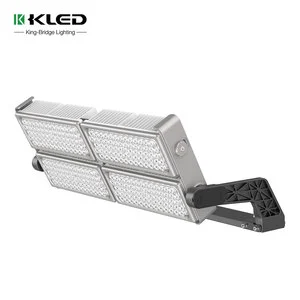 Outdoor Sport Stadium LED Flood Light IP66 6000K Modular Design Aluminum Alloy Body EMC Certified 5-Year Warranty Remote Control