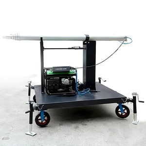 Mobile Lighting Tower with for Easy Transport