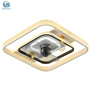 XD36 Bladeless Ceiling Fan with Light Fan Lamp with App Control Tuya Alexa Google Control