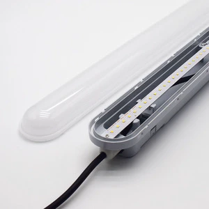 New No-clasp LED Tri-proof Light 1.2m Ultra-bright Moisture-proof Fixture for Parking Lots Workshops tunnel warehouse etc.