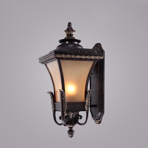 European Style Vintage Solar IP66 Rated Outdoor Wall Light Waterproof Exterior Wall Lantern Garden Porch Patio Verified Supplier