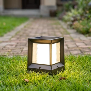 Solar Powered LED Outdoor Lights Durable ABS Housing IP68 Waterproof 3CCT Daylight Dimmable Garden Pathways Walkways Lighting