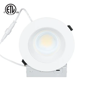 Fast Shipping Hotel Downlight 5CCT Tunable LED Recessed Anti Glare Ceiling Light 4Inch Potlight Commercial Down Light