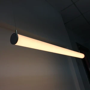 Rgb Rgbw Remote App WI-FI Colour Changing Linear Light Suspended Led Tube Light 24w 30w 40w 60w for bar Shop Ceiling Light