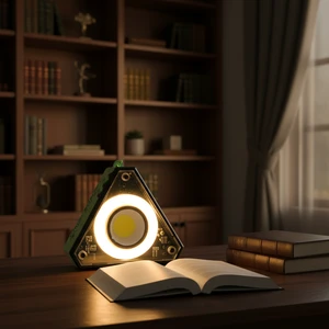Rechargeable Dimmable Flexible LED Night Light Small Portable Table Lamp for Bedroom Living Room & Dining Room