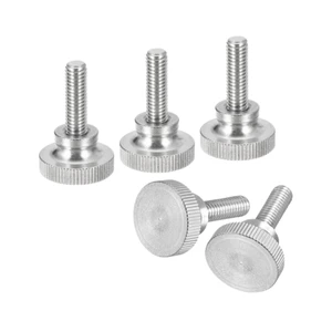 Stainless Steel Thumb Screw Assortment Set With Knurled Head Hand-Tightening Design For Furniture Electronics DIY Repair