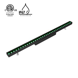 OEM ODM High Power RGBW LED Wall Washers ETL CETL Listed AC100-277V Wall Washer DMX Wireless WIFI Remote Control Wall Washer LED