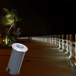 CE Outdoor Ip68 Waterproof Stainless Steel Recessed Underground Deck Lights 24v Rgb Square Spotlight Uplight Led Inground Light