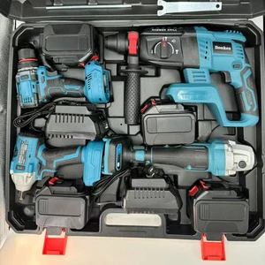 Power Tools Combo Set Wholesale, 4 in 1 Wireless Electric Power Tools Set from Direct Factory