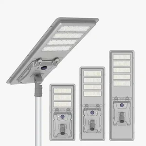 ABS Body IP65 Solar Lamp 240W-500W 6000K CRI 95 All-in-One LED Street Light for Road & Highway