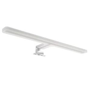 Modern Anti-Fog Touch Control Chrome Finish Bathroom Mirror LED Lamp IP44 Ra80 650-680lm Wide Angle Design Vanity Lighting