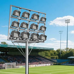 Project Use Modular Spotlight Ip65 600W Tunnel High Mast Light Outdoor Football Stadium LED Flood Light