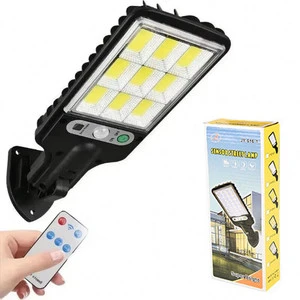 Sensor Led Street Lamp With 3 Light Modes For Outdoor Security And Garden Lighting