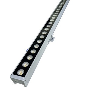 Outdoor Waterproof LED Linear Light, Single Color, Multicolor 512RGB Surface-mounted Hotel Bridge Contour Lighting Project Spotl