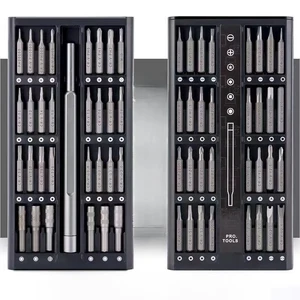 High Quality 63 in 1 Screwdriver Set CR-V S2 Shell DIY OEM Multipurpose Ratcheting Professional Magnetic Repair Tools Set