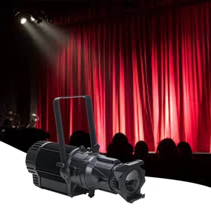 IP65 Waterproof Outdoor 300W White/RBGW 4IN1 LED Leko Profile Spotlight Spot Light for Outdoor Theatre TV & Touring Events