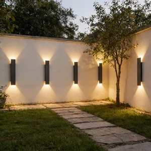 Modern Led Waterproof Outdoor Up Down Wall Lamp Aluminum 18w LED Wall Light Indoor Decorated Wall Sconce