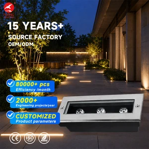 OEM/ODM LED Underground Landscape Light IP67 Buried Garden Pathway Lamp Flush Mount Outdoor Parking Garage Lights