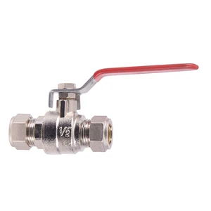 High-end Brass Forged Manual Water Ball Valve for Plumbing Pipe System OEM Available 1/2