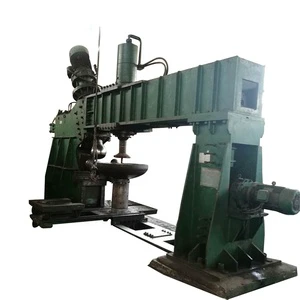 Oil Tank Pipe Fittings Hydraulic Tank Bottom Press Machine What Is A Heavy Type Dished End Flanging Machine
