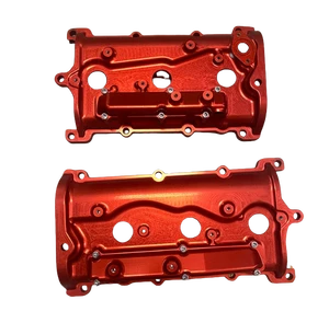 Aluminium Cnc Machining Parts Custom 6061 Aluminum Engine Valve Cover by Your Drawing
