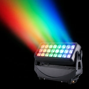 RGBALC 6in1 LED City Color Flood Light 24x20W IP65 Waterproof DMX512 for Building Bridge Landscape Event