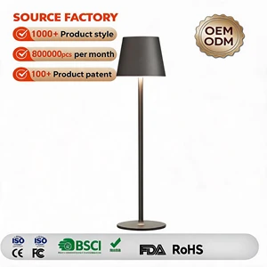 Solid Metal Plug-in LED Slim Table Lamp Simple Light for B&B Makers,Minimalist Home Goods Wholesalers
