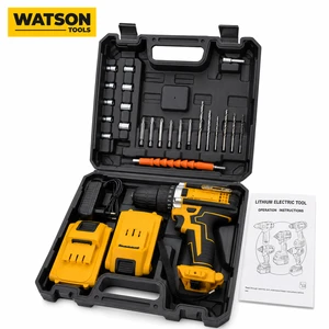 CE Certified 21V Max Cordless Drill Set With 2 Batteries Charger OEM Factory Wholesale