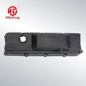 Black Plastic Cylinder Head Engine Valves Cover for Kia 0k65b10220b