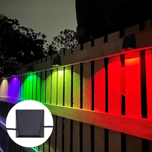 High Quality IP68 Wall Led Light Outdoor 24v Cloud Wifi Control Led Rgbw Outdoor Wall Light Modern Exterior Wall Decoration