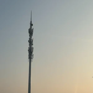 Dual-Arm High Mast Lighting Structure for Roundabout and Main Traffic Intersection