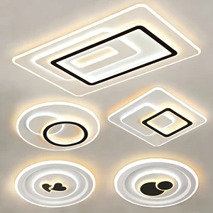 Nordic Round Bedroom Simple Small Creative Golden Room Light Balcony Aisle Corridor Lights Led Ceiling Lamp for Living Room