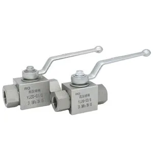 Direct Factory Supply High Quality KHB Hydraulic Globe Valve High G3/8-inch Two-Way Custom OEM Supported