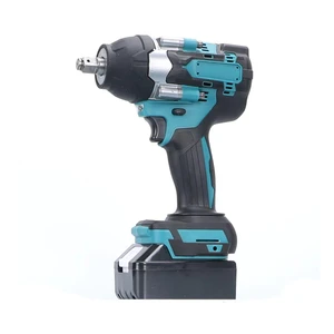 700N High Torque Hydraulic Impact Wrench Gun for Industrial DIY 21V Rated Voltage 3/4 Anvil Included Stainless Steel 1 in Drive