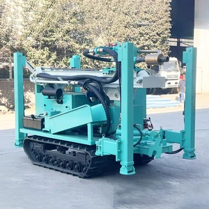 160M Smart DTH Water Well Rig Wheeled Portable Hydraulic Hammer Quick Drilling Precise Positioning Deep Water Well Drilling Rig
