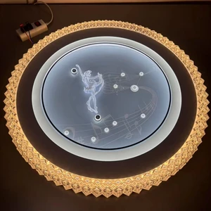Modern Luxury European LED Ceiling Lamp Creative Iron High-Grade Lighting for Bedroom Living Room and Villas