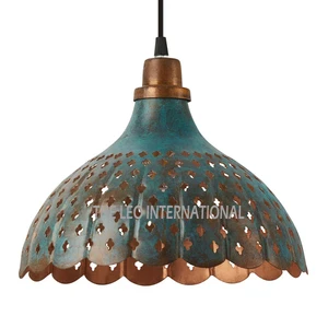 Highest Quality Iron Metal Pendant Light Industrial Wedding Lights Dome Shade Hanging Ceiling Lamp For Resorts