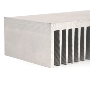 6000 Series Aluminium Heat Sink T5 Temper Square/Flat Aluminum Alloy Extrusion Profile LED Lighting Bending Cutting Welding