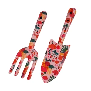 Household Garden Hand Tool Sets Potted Landscape Kits Steel-Made Colorful Printed DIY Trowel