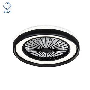 Factory Supply Ce Certificate Fan Lamp Dining Room Living Room Bedroom Led Remote Ceiling Fan Light for Home